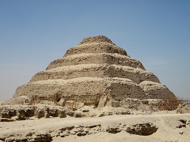 Stufenpyramide in Sakkara