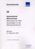 Gunther Reinhart (Hrsg.): Automatisierte Mikromontage