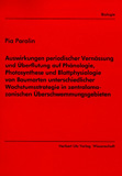 Pia Parolin: Auswirkungen periodischer Vernässung und Überflutung auf Phänologie, Photosynthese und Blattphysiologie von Baumarten unterschiedlicher Wachstumsstrategie in zentralamazonischen Überschwemmungsgebieten