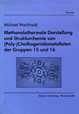 Michael Wachhold: Methanolothermale Darstellung und Strukturchemie von (Poly-) Chalkogenidometallaten der Gruppen 15 und 16