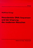 Matthias Krings: Neandertaler DNA-Sequenzen und der Ursprung des modernen Menschen