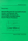 Roland Helm: Höchstauflösende UV-Laserspektroskopie:<br />
Struktur und Dynamik nach elektronischer Anregung von wasserstoffbrückengebundenen Aromat•Wasser Komplexen