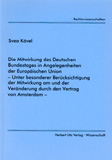 Svea Kövel: Die Mitwirkung des Deutschen Bundestages in Angelegenheiten der Europäischen Union