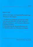 Robert Zell: Untersuchungen zur Sauerstoffverwertungsstörung in der Sepsis: 1. Einfluß von Zytokinen auf die Pyruvatdehydrogenase-Aktivität und den mitochondrialen Oxidations- und Energiestoffwechsel in Kardiomyozyten