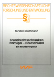 Torsten Grothmann: Grundrechtsschranken Portugal – Deutschland