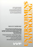 Heinrich Seidlmeier: Kostenrechnung und wissensbasierte Systeme