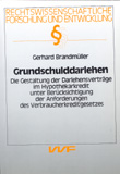 Gerhard Brandmüller: Grundschulddarlehen