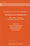 Antonios Kyriakopoulos, Bernhard Michalke, Alexandra Graebert, Dietrich Behne (Hrsg.): Metalloproteins and Metalloidproteins