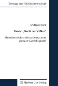 Andreas Bock: Rawls’ »Recht der Völker«