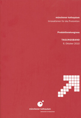 Michael Zäh (Hrsg.): münchener kolloquium – Innovationen für die Produktion
