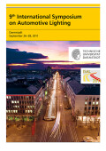 Tran Quoc Khanh (Hrsg.): 9th International Symposium on Automotive Lighting – ISAL 2011 – Proceedings of the Conference