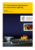 Tran Quoc Khanh (Hrsg.): 11th International Symposium on Automotive Lighting – ISAL 2015 – Proceedings of the Conference