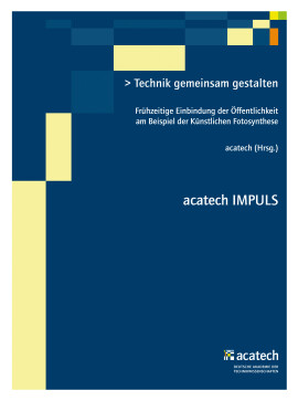 acatech (Hrsg.): Technik gemeinsam gestalten