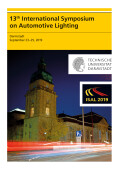 Tran Quoc Khanh (Hrsg.): 13th International Symposium on Automotive Lightning – ISAL 2019 – Proceedings of the Conference