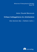 Adret Claudel Bakatoula: Critique heideggérienne du christianisme