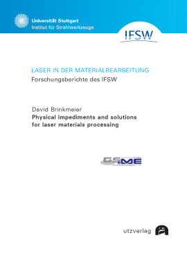 David Brinkmeier: Physical impediments and solutions for laser materials processing