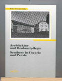 Enno Burmeister: Architektur und Denkmalpflege