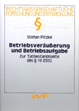 Stefan Pitzke: Betriebsveräußerung und Betriebsaufgabe