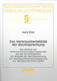 Hans Dick: Das Verbraucherleitbild der Rechtsprechung