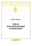Peter Pfleger: Gab es einen Kulturkampf in Österreich?
