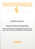 Mathias Kleespies: Police Private Partnership