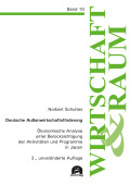 Norbert Schultes: Deutsche Außenwirtschaftsförderung